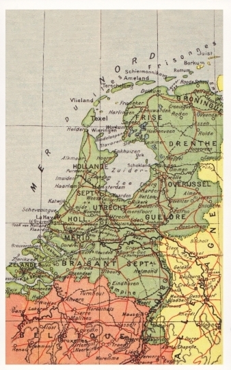 spion Niet meer geldig het einde Kaart Landkaart Nederland - Oud Hollands | Meerleuks